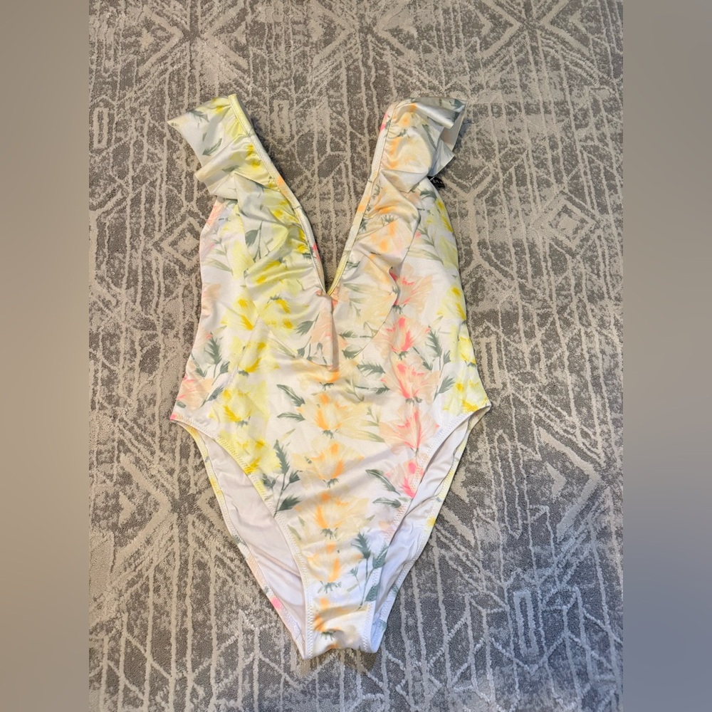 Floral One-Piece Swimsuit